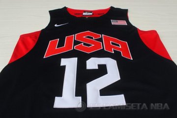 Camiseta Harden #12 USA 2012 Negro