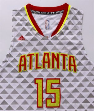 Camiseta Horford #15 Atlanta Hawks Blanco