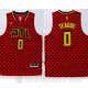 Camiseta Teague #0 Atlanta Hawks Rojo