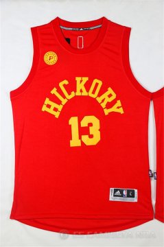 Camiseta Hickory George #13 Indiana Pacers Rojo