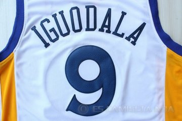 Camiseta Iguodala #9 Golden State Warriors Blanco