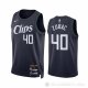 Camiseta Ivica Zubac #40 Los Angeles Clippers Ciudad 2023-24 Azul