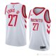 Camiseta James Ennis III #27 Houston Rockets Association 2018 Blanco