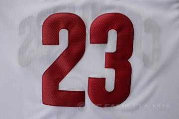 Camiseta James #6 Miami Heat Blanco