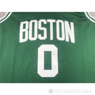 Camiseta Jayson Tatum NO 0 Boston Celtics Icon 2021-22 Verde