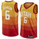 Camiseta Joe Johnson #6 Utah Jazz Ciudad 2018 Amarillo