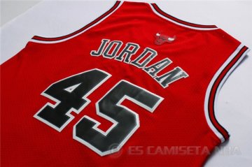 Camiseta Jordan #45 Chicago Bulls Rojo