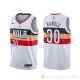 Camiseta Julius Randle #30 New Orleans Pelicans Earned Blanco