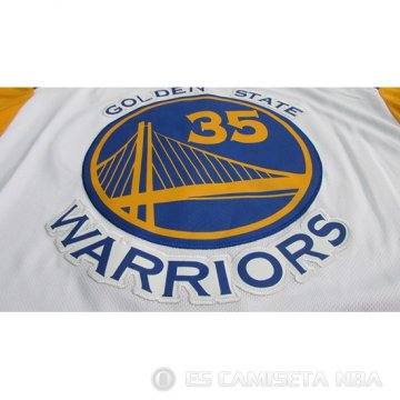 Camiseta Kevin Durant #35 Golden State Warriors 2017-18 Blanco