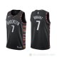 Camiseta Kevin Durant #7 Brooklyn Nets Ciudad Negro