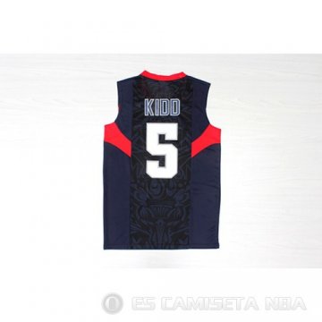 Camiseta Kidd #5 USA 2008 Azul