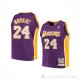 Camiseta Kobe Bryant #24 Los Angeles Lakers Nino Mitchell & Ness 2008-09 Violeta