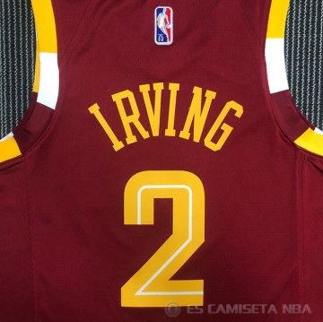 Camiseta Kyrie Irving #2 Cleveland Cavaliers Ciudad Rojo
