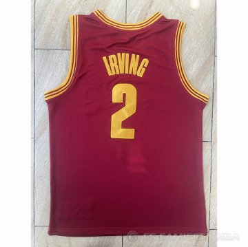 Camiseta Kyrie Irving #2 Cleveland Cavaliers Retro Rojo