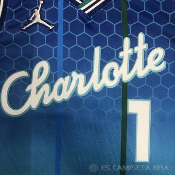 Camiseta LaMelo Ball #1 Charlotte Hornets Ciudad 2022-23 Azul