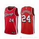 Camiseta Lauri Markkanene NO 24 Chicago Bulls Ciudad 2021-22 Rojo