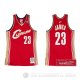 Camiseta Lebron James #23 Cleveland Cavaliers Rojo