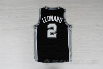 Camiseta Leonaro #2 San Antonio Spurs Negro