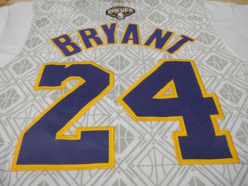 Camiseta Bryant #24 Noches Enebea Blanco