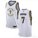 Camiseta Malcolm Brogdon NO 7 Indiana Pacers Association Blanco