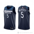 Camiseta Malik Beasley #5 Minnesota Timberwolves Icon Negro