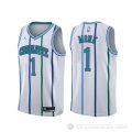 Camiseta Malik Monk #1 Charlotte Hornets Classic Blanco