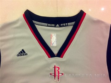 Camiseta Rockets Harden #13 Manga Corta Gris