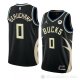 Camiseta Marjon Beauchamp #0 Milwaukee Bucks Statement 2022-23 Negro