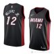 Camiseta Matt Williams Jr. #12 Miami Heat Icon 2018 Negro