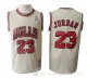 Camiseta Michael Jordan #23 Chicago Bulls Retro Crema