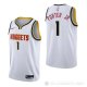 Camiseta Michael Porter Jr. NO 1 Denver Nuggets Earned 2020-21 Blanco