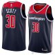 Camiseta Mike Scott #30 Washington Wizards Statement 2018 Negro