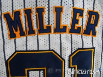 Camiseta Miller #31 Indiana Pacers Blanco