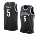 Camiseta Mitch Creek #5 Brooklyn Nets Icon 2018 Negro