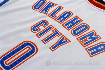 Camiseta Durant #35 Oklahoma City Thunder Blanco