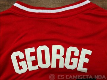 Camiseta Georgetown George #24 NCAA Rojo