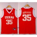 Camiseta Texas Durant #35 NCAA Naranja
