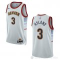 Camiseta Nahshon Hyland #3 Denver Nuggets Ciudad 2022-23 Blanco