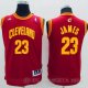 Camiseta James #23 Cleveland Cavaliers Nino Rojo