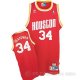 Camiseta Olajuwon #34 Houston Rockets Rojo