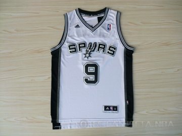Camiseta Parker #9 San Antonio Spurs Blanco