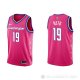 Camiseta Raul Neto #19 Washington Wizards Ciudad 2022-23 Rosa