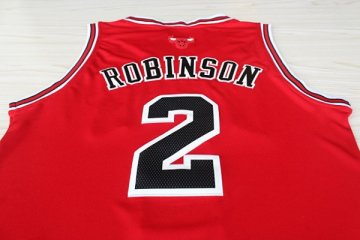 Camiseta Robinson #2 Chicago Bulls Rojo