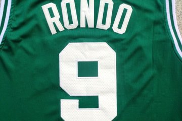 Camiseta Rondo #9 Boston Celtics Verde