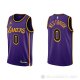 Camiseta Russell Westbrook #0 Los Angeles Lakers Statement 2022-23 Violeta