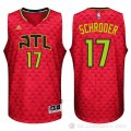 Camiseta Schroder #17 Atlanta Hawks Rojo