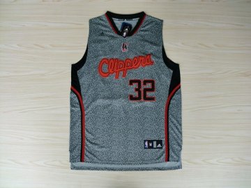 Camiseta Blake Griffin #32 Clippers 2013 Moda Estatica Gris