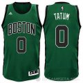Camiseta Tatum #0 Boston Celtics Negro Verde