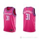 Camiseta Tomas Satoransky #31 Washington Wizards Ciudad 2022-23 Rosa