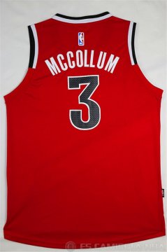 Camiseta Mccollum #3 Portland Trail Blazers Rojo